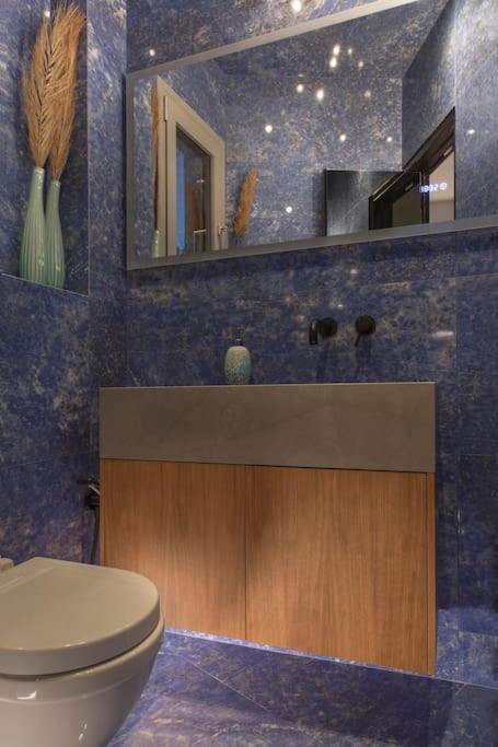 Luxury Acropolis View Apartment-Living Stone Black Pearl Ateny Zewnętrze zdjęcie