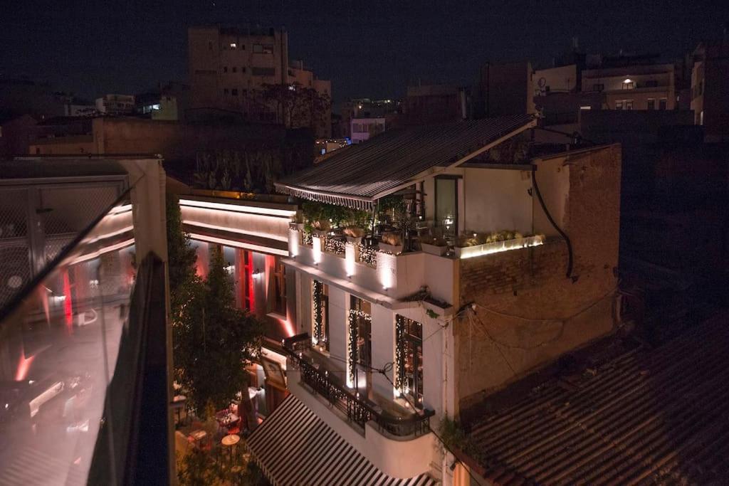Luxury Acropolis View Apartment-Living Stone Black Pearl Ateny Zewnętrze zdjęcie